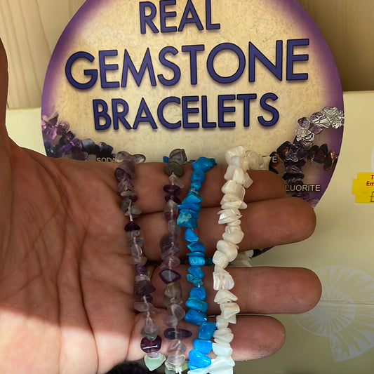 Gemstone bracelet