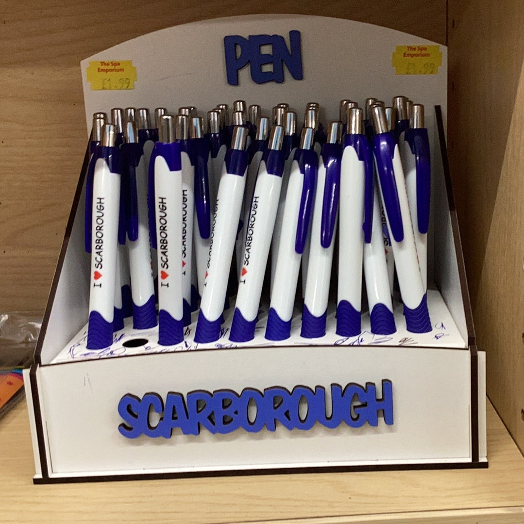 I love Scarborough pen