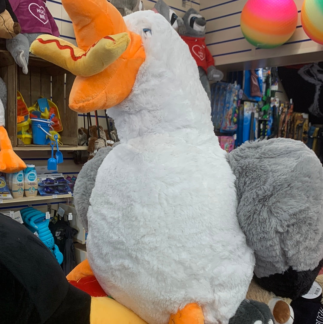 Giant Jumbo Seagull With Chip Soff Toy