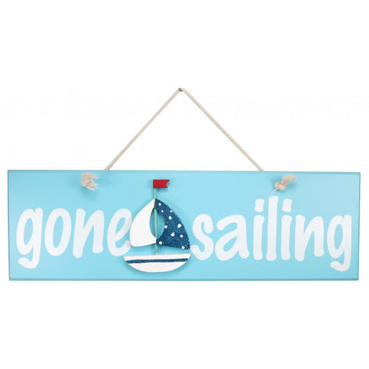 Gone sailing sign