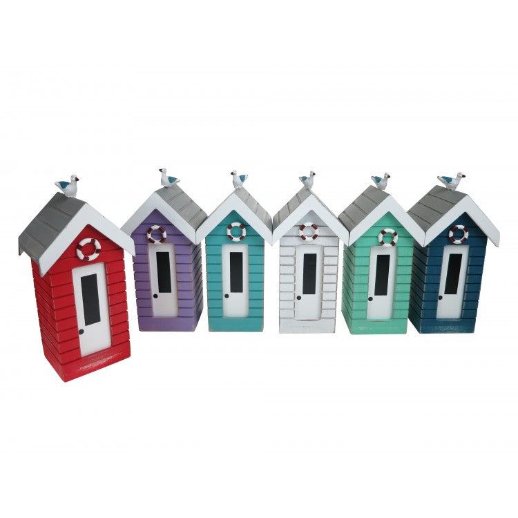 Beach hut money box