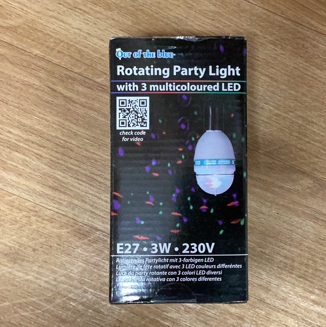 Rotating party light