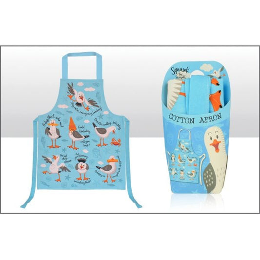 Squawk the Seagull Apron