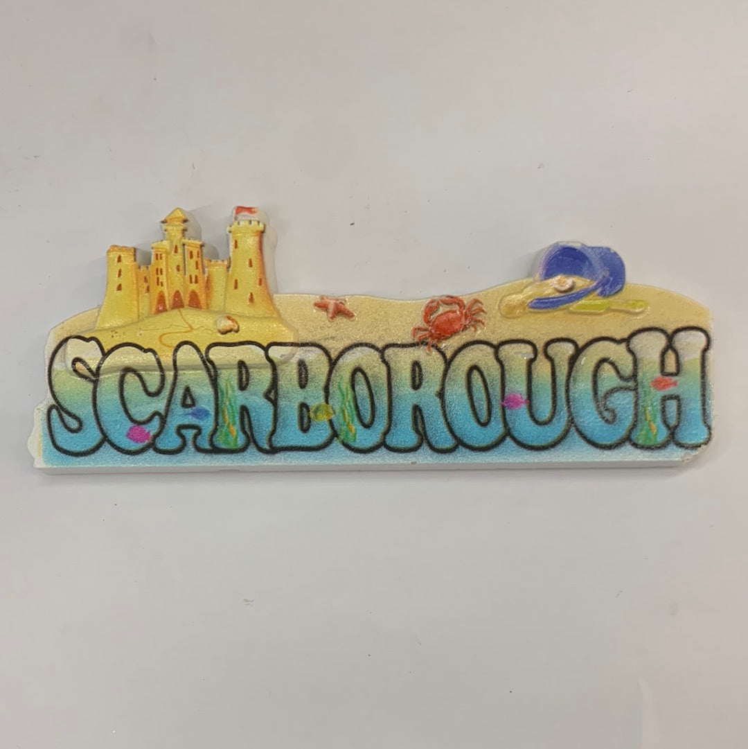 Big Scarborough word magnet