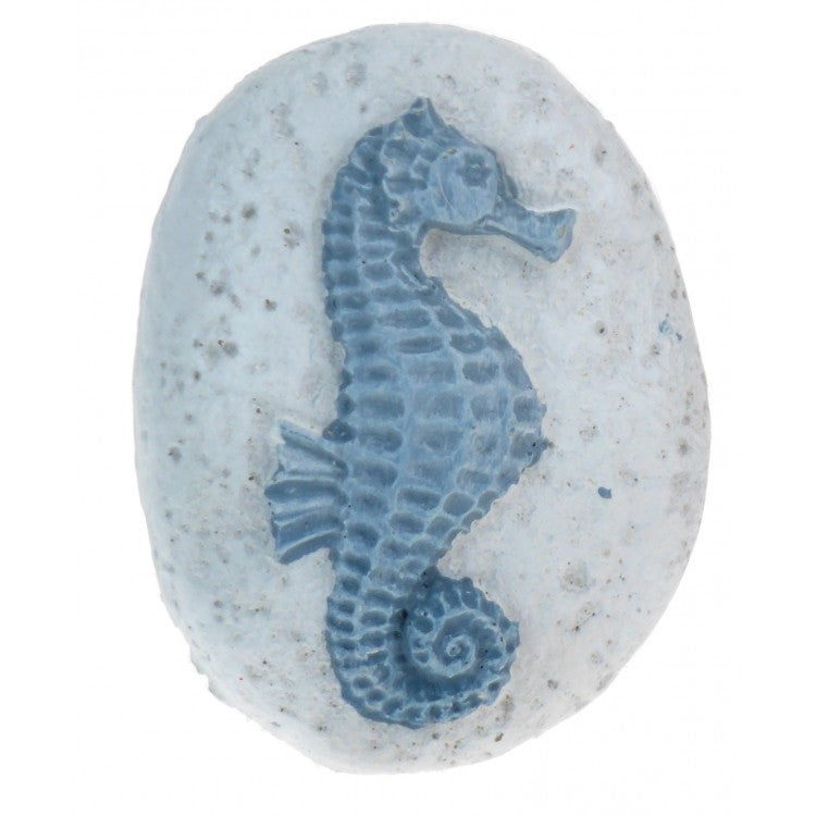 Resin Carved Stone - Seahorse