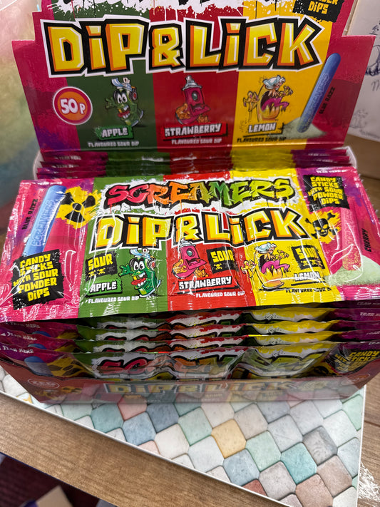 Screamers Dip & Lick