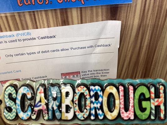 Scarborough Name Keyring