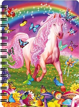 3D Jotter - Pink Pony Dazzle