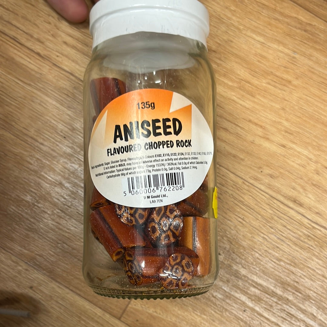 Aniseed chopped rock