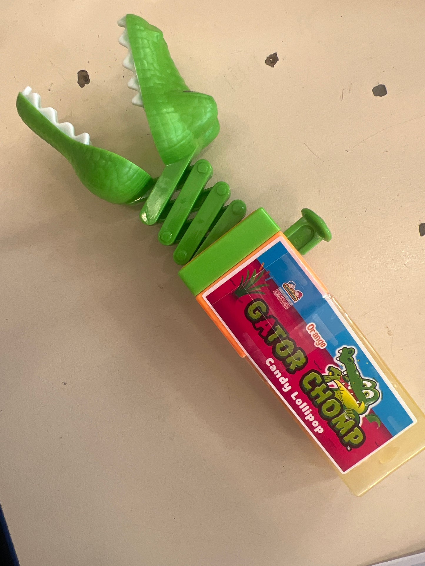 Gator Chomp Candy Lollipop