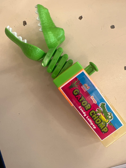 Gator Chomp Candy Lollipop