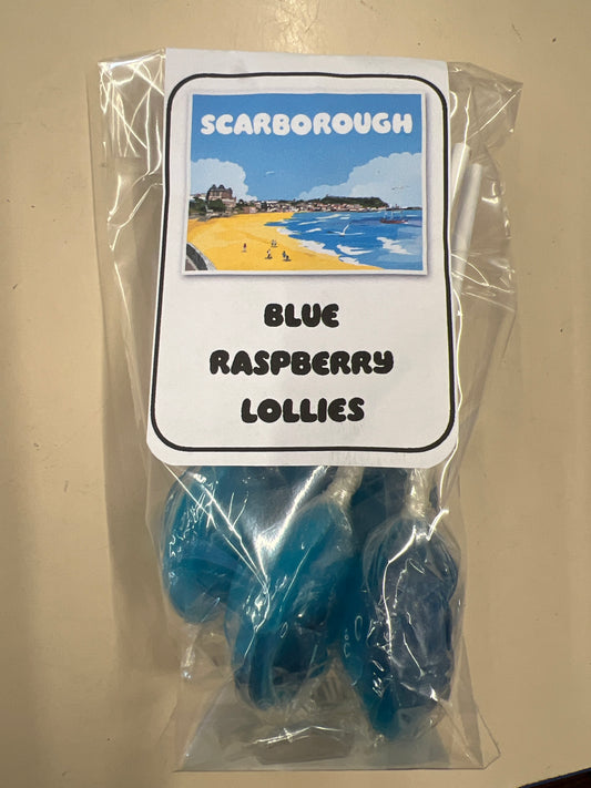 Blue Raspberry Lollies