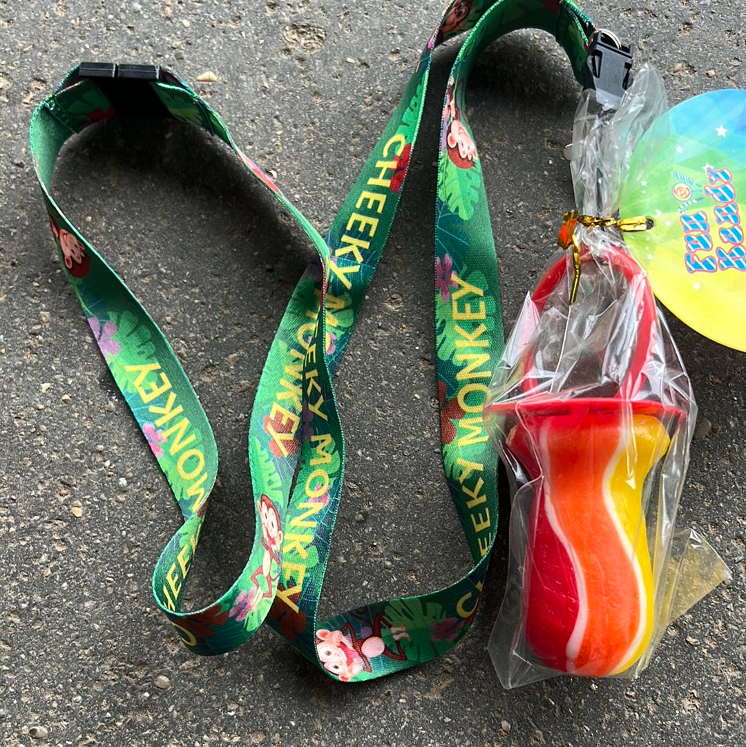 Cheeky Monkey Rock Lanyard Dummy