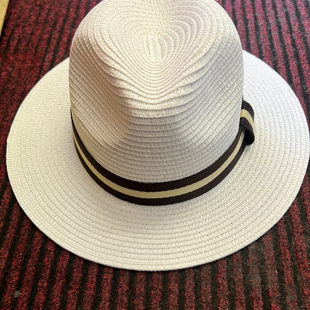 White Panama Hat