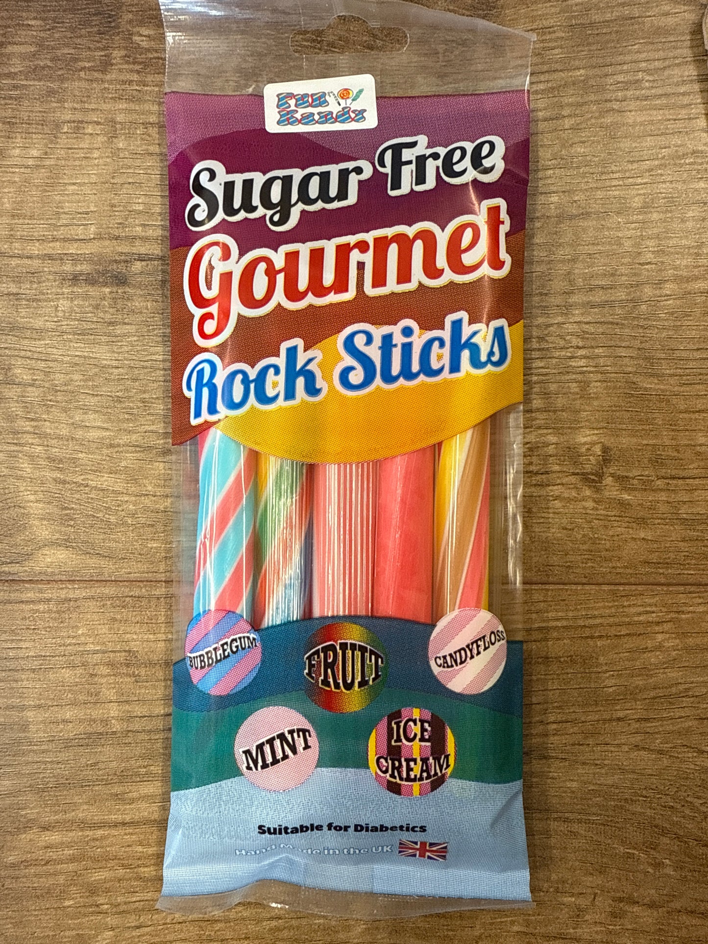Sugar free rock pack of 5