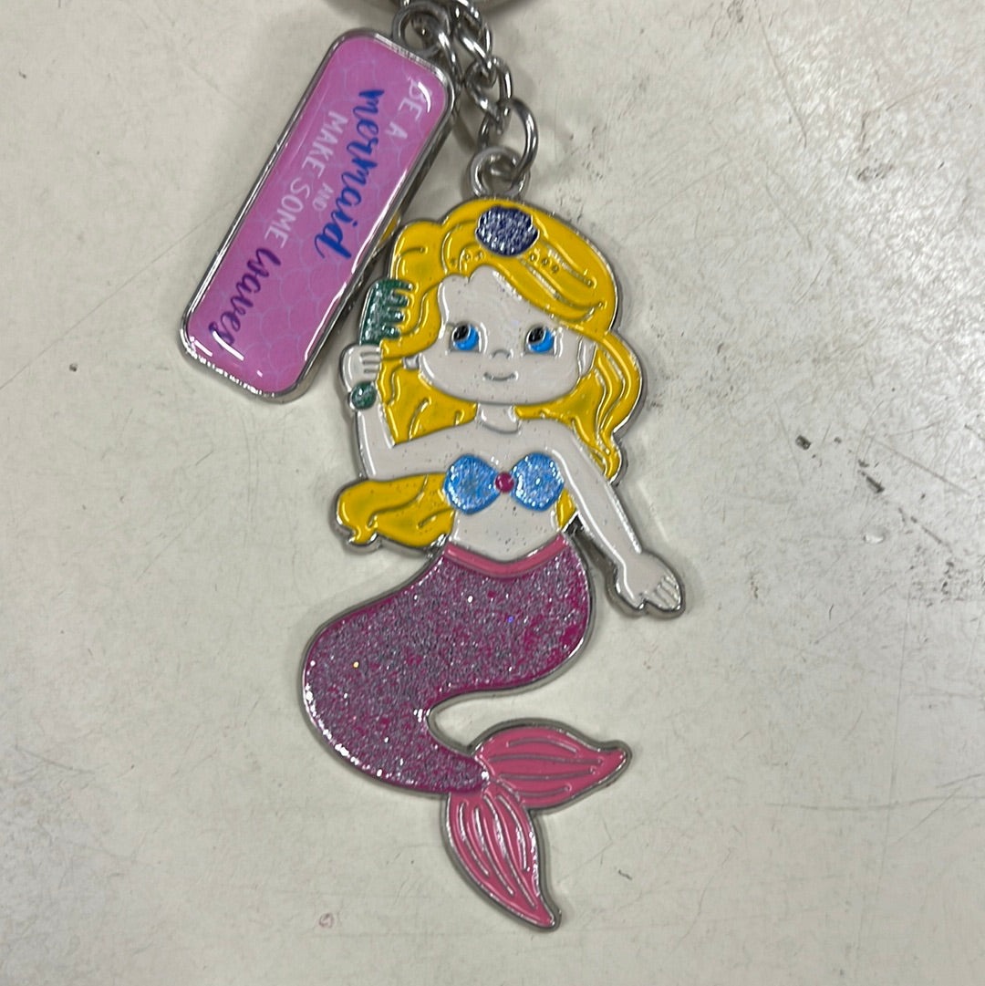 Mermaid keyring