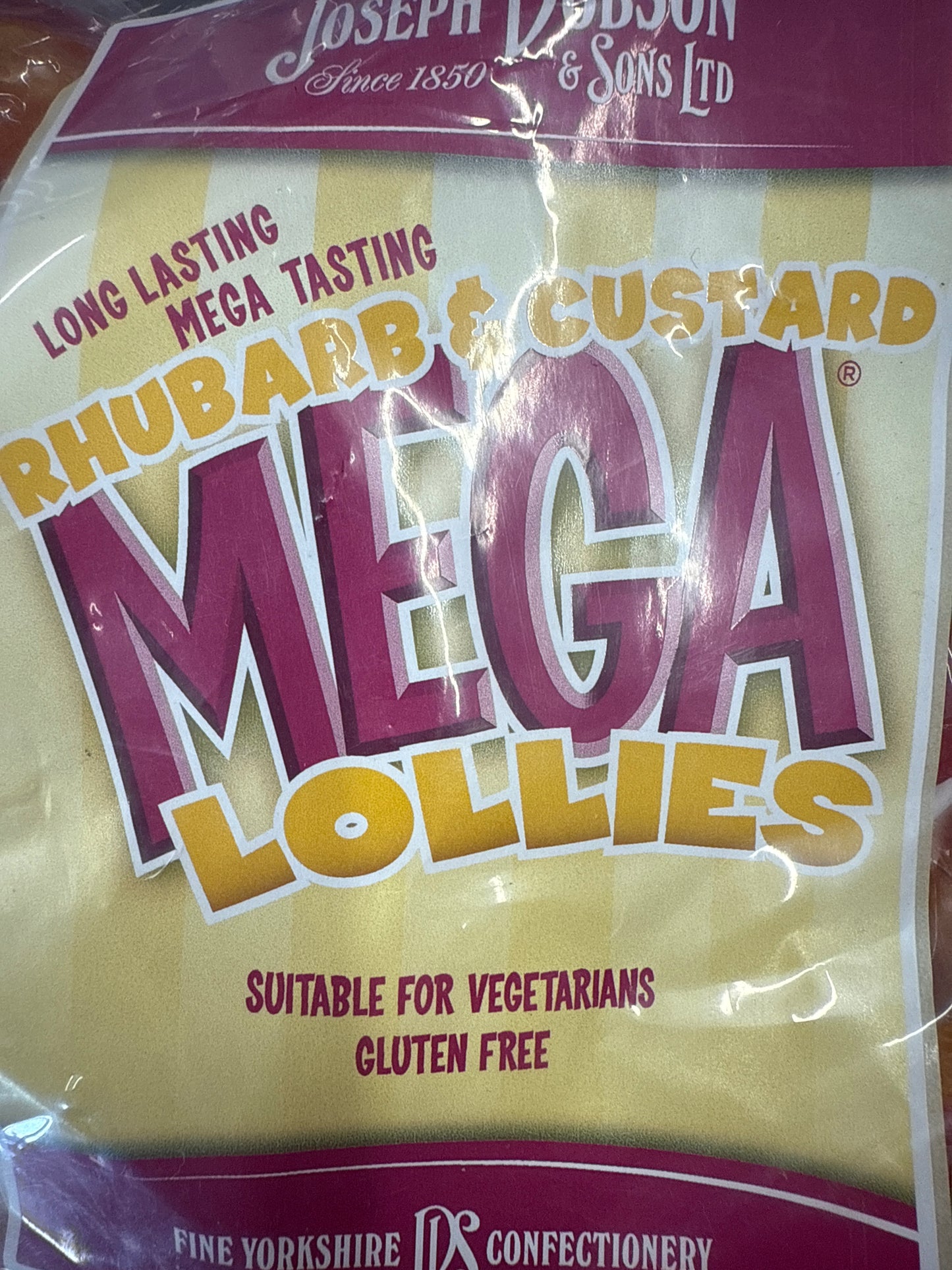 Rhubarb & Custard Lollies