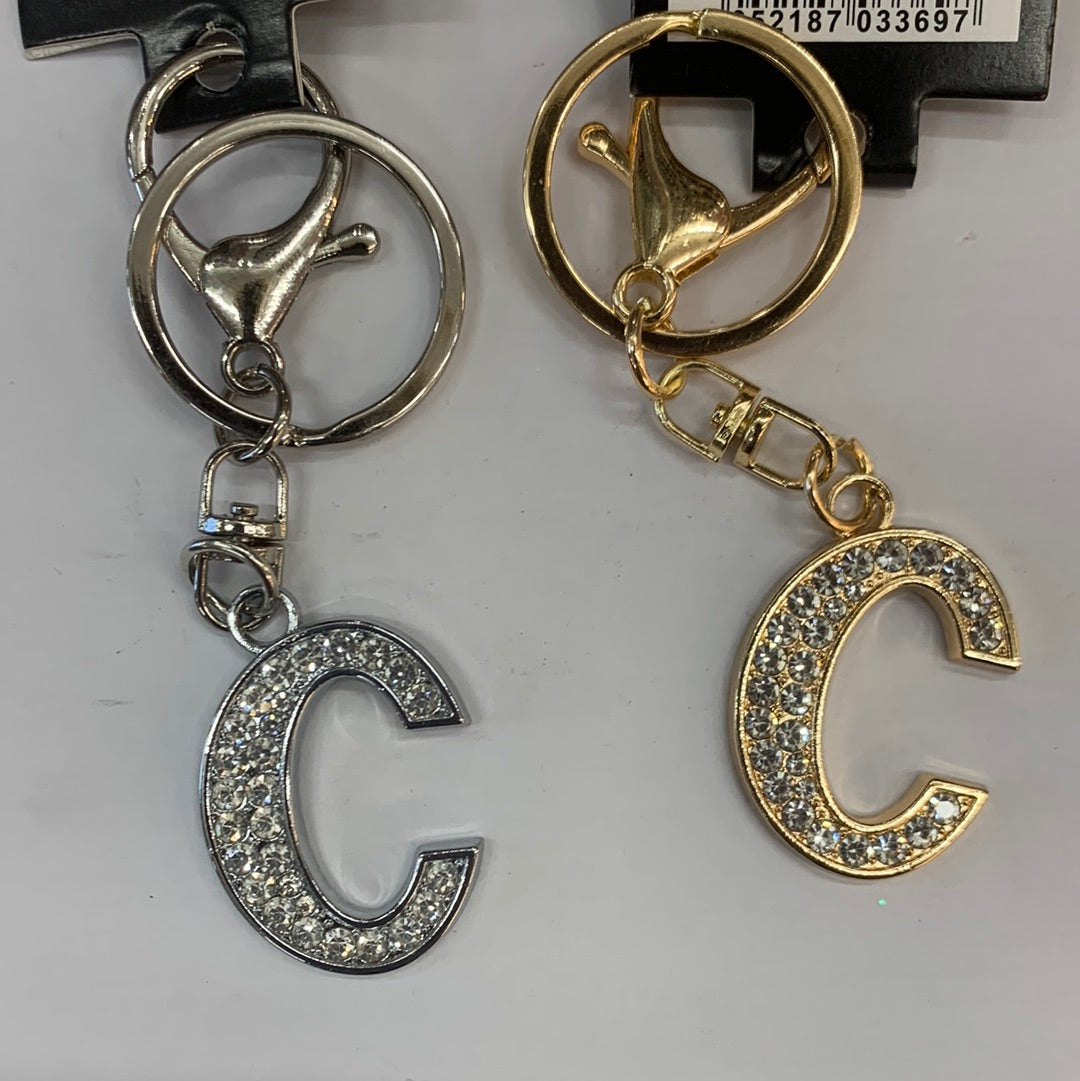 Charm Keyring Collection - Initials