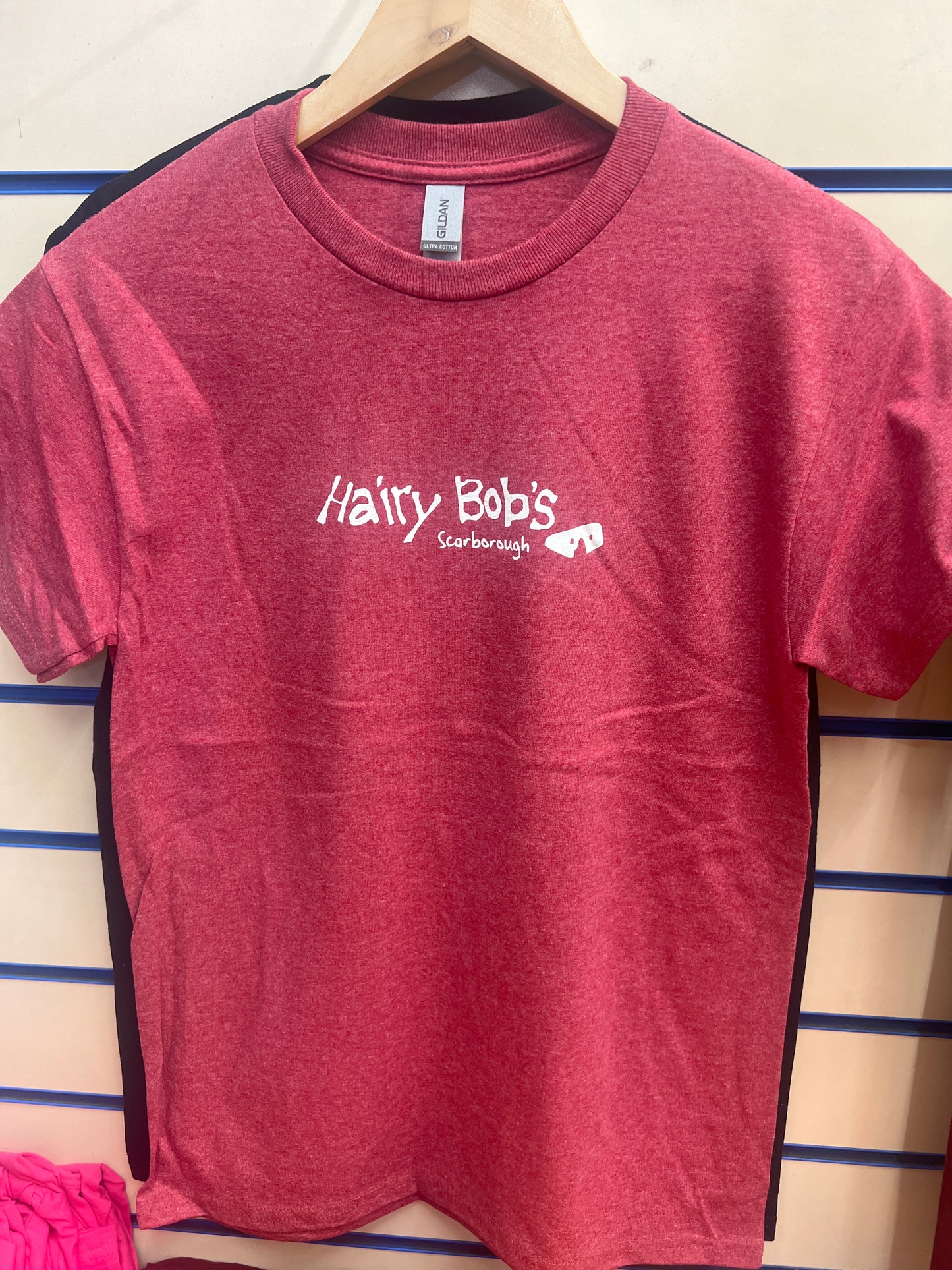 Hairy Bob's T-Shirt ~ Heather Cardina