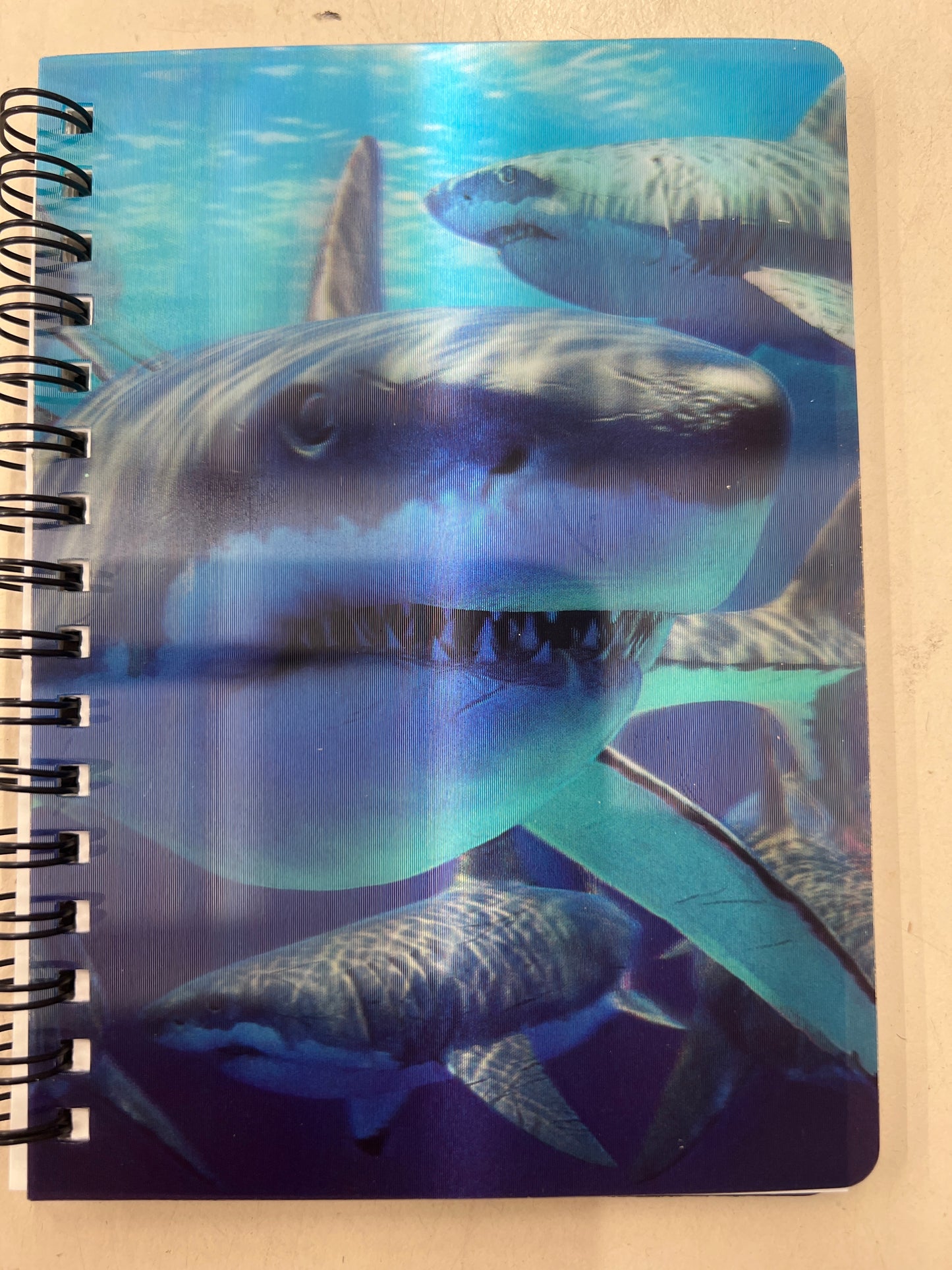 3D Jotter - Great White Sharks