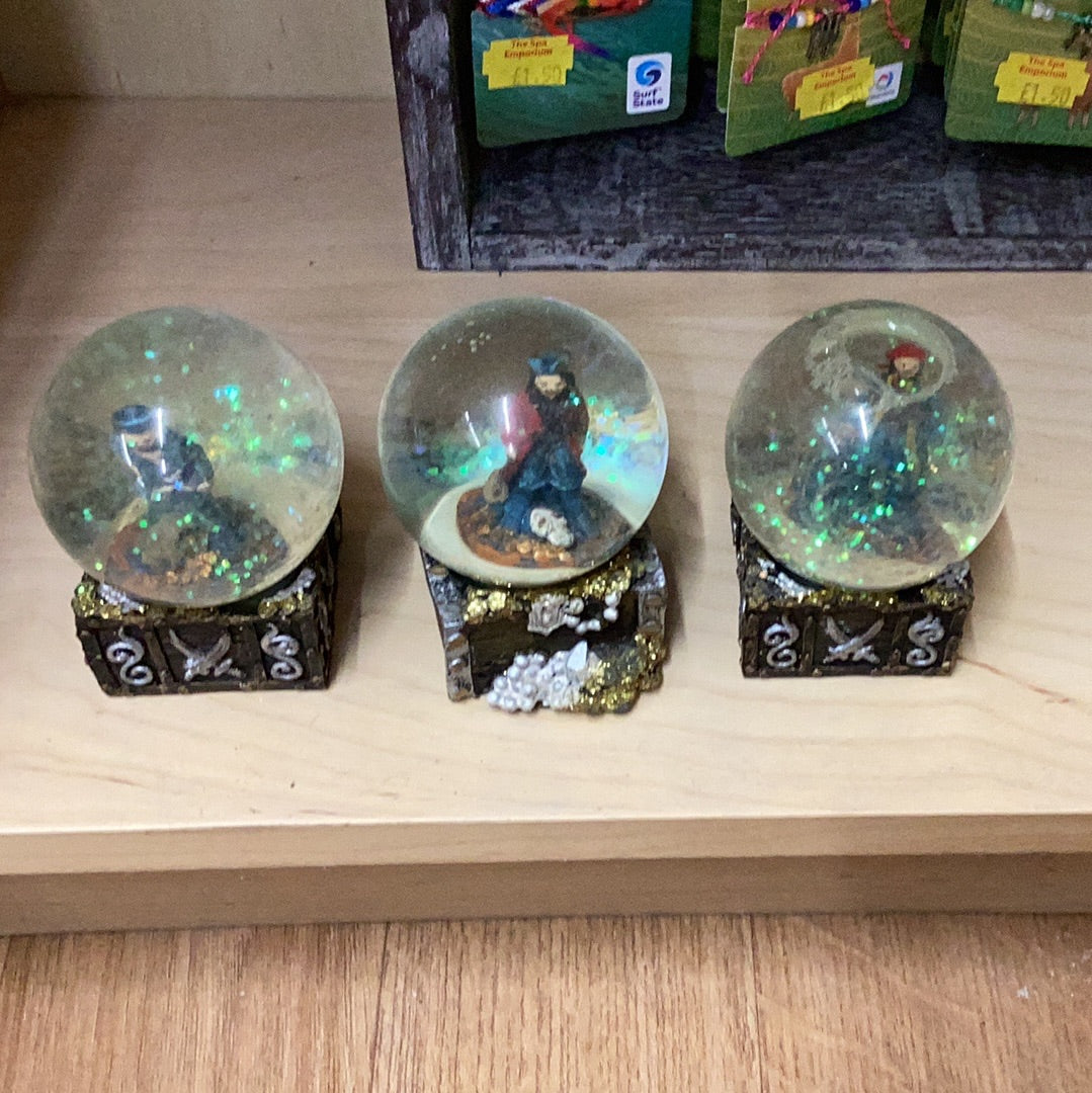 Pirate snow globe