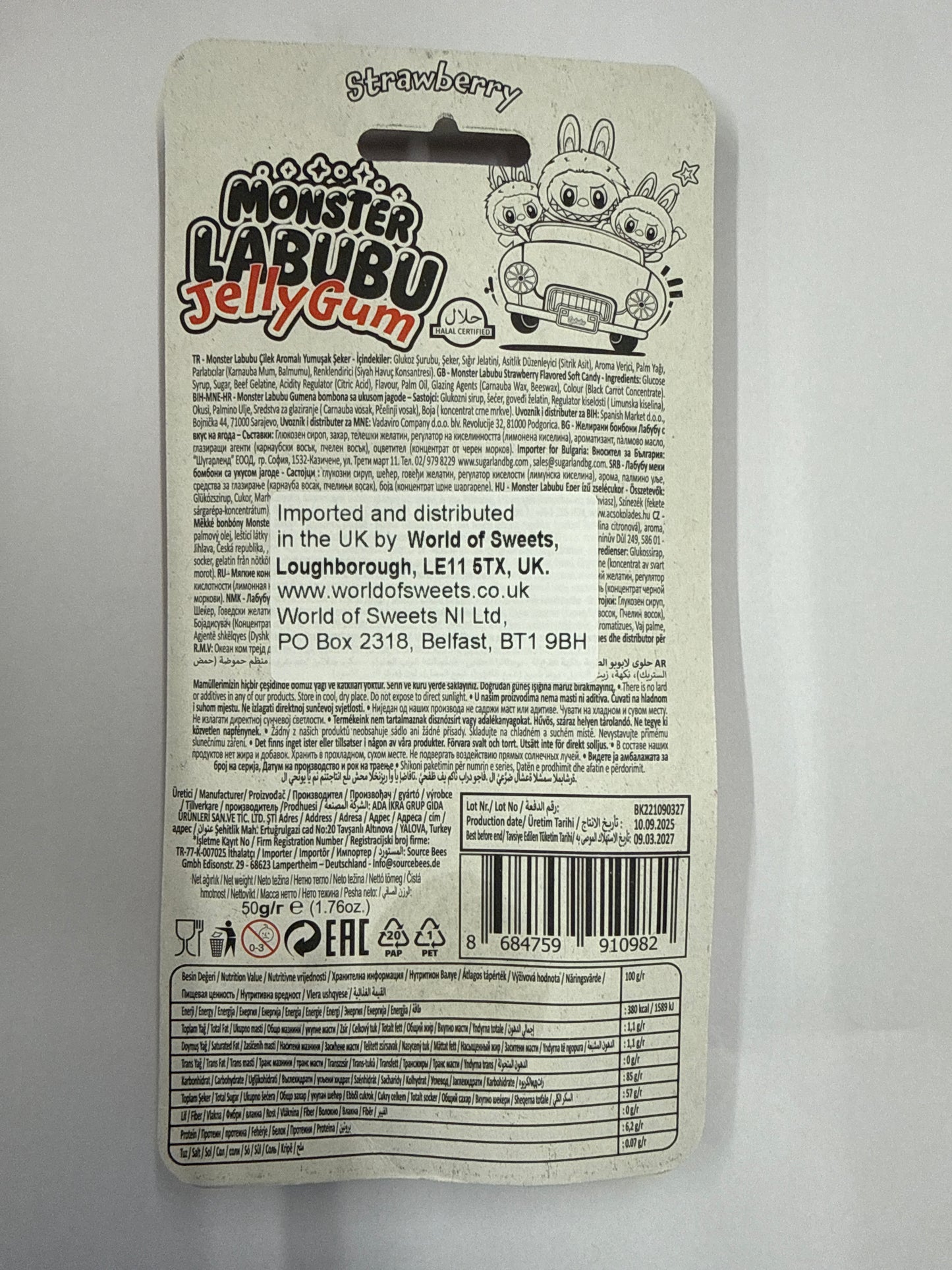 Labubu Jelly Gummies