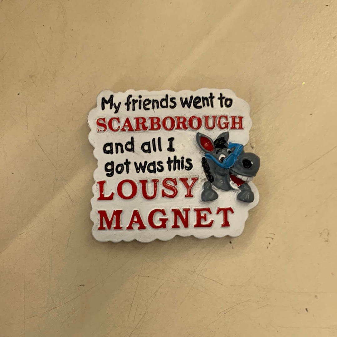 Scarb’ lousy magnet