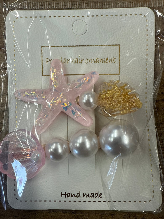 Seaside Hair Clip Pack of 2
