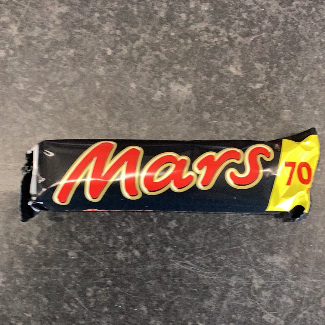 Mars bar 75p