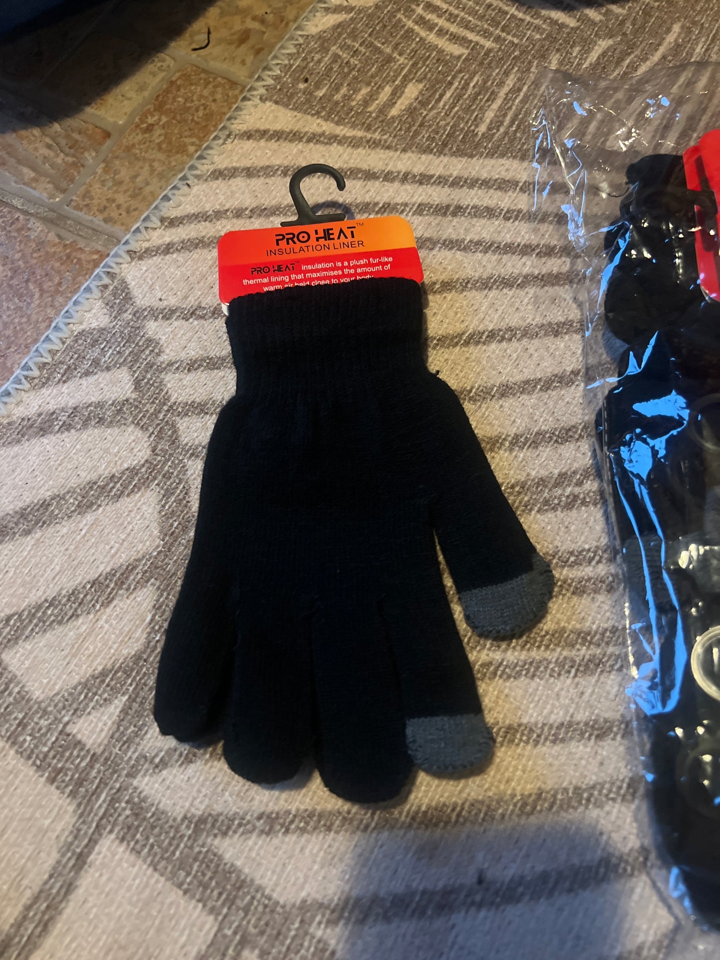 Black Touch Screen Gloves