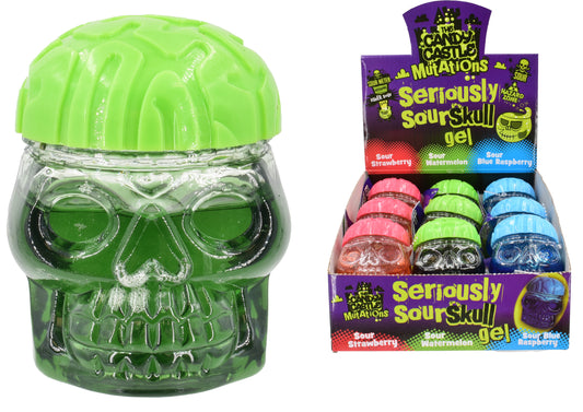 Sour skull gel