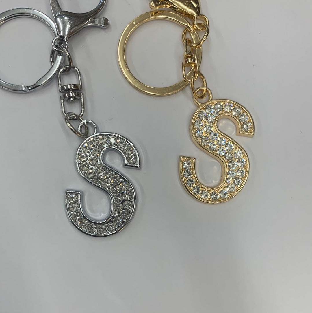 Charm Keyring Collection - Initials