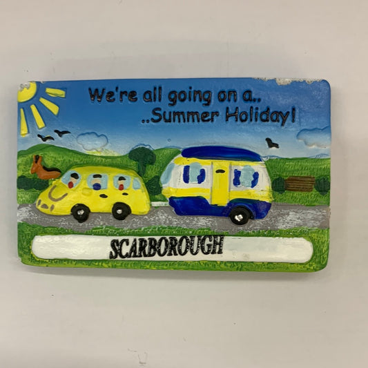 Car caravan magnet