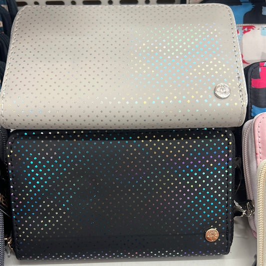 Metallic Spot purse