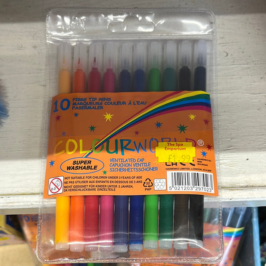 Felt tip colouring pen
