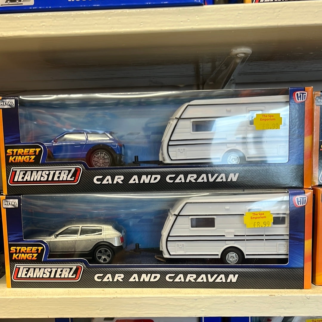 Car and caravan