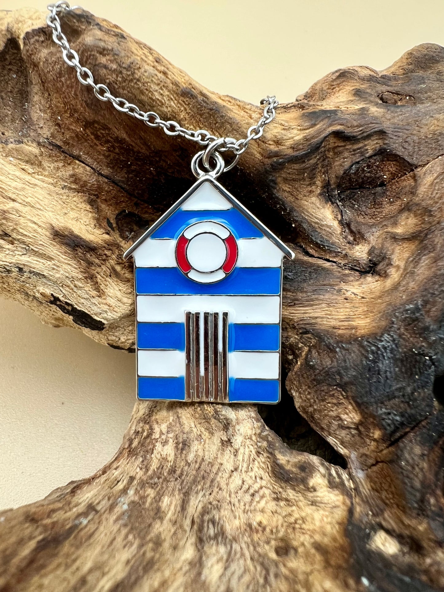 Beach Hut Necklace