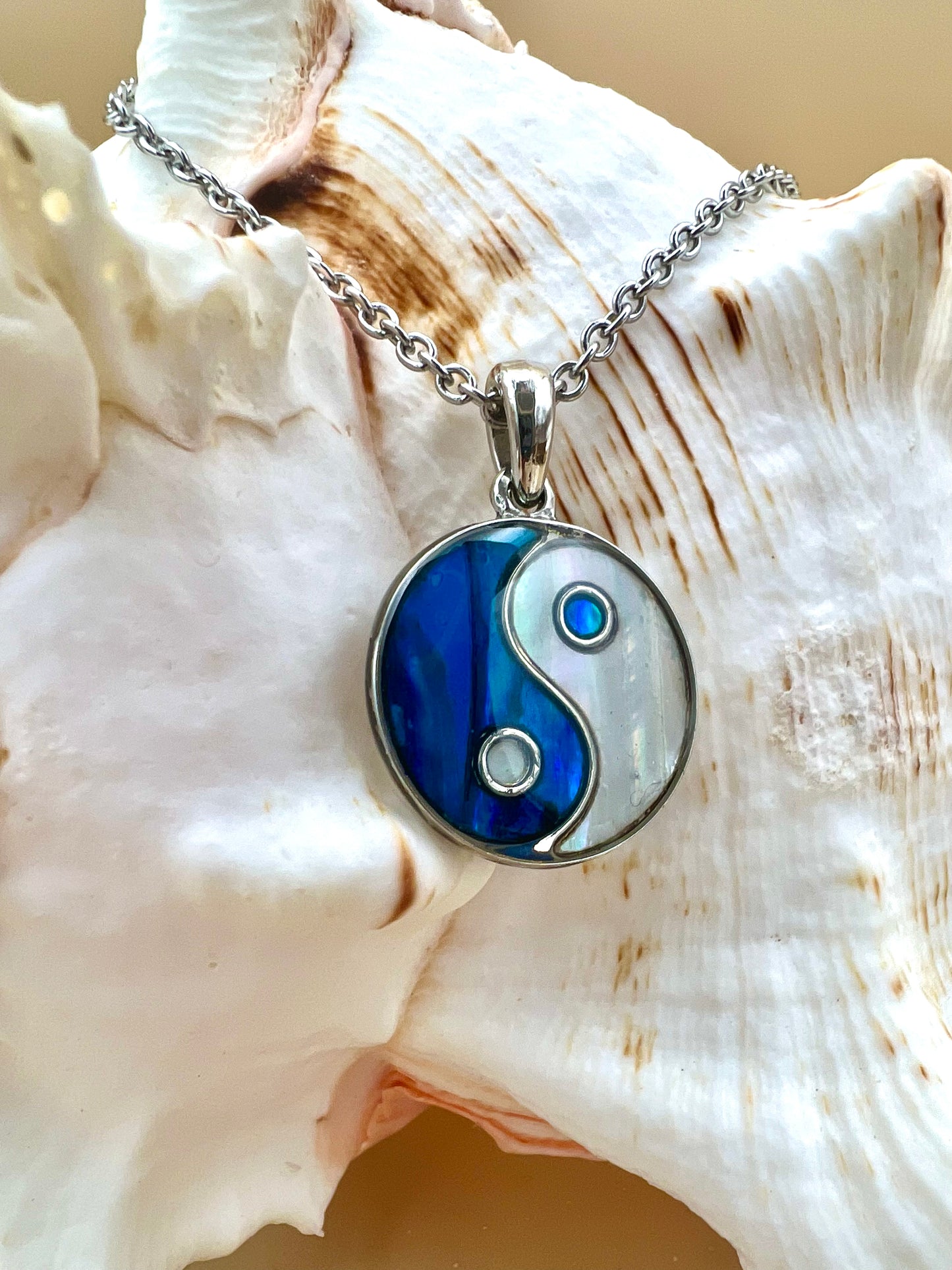 Yin yang necklace