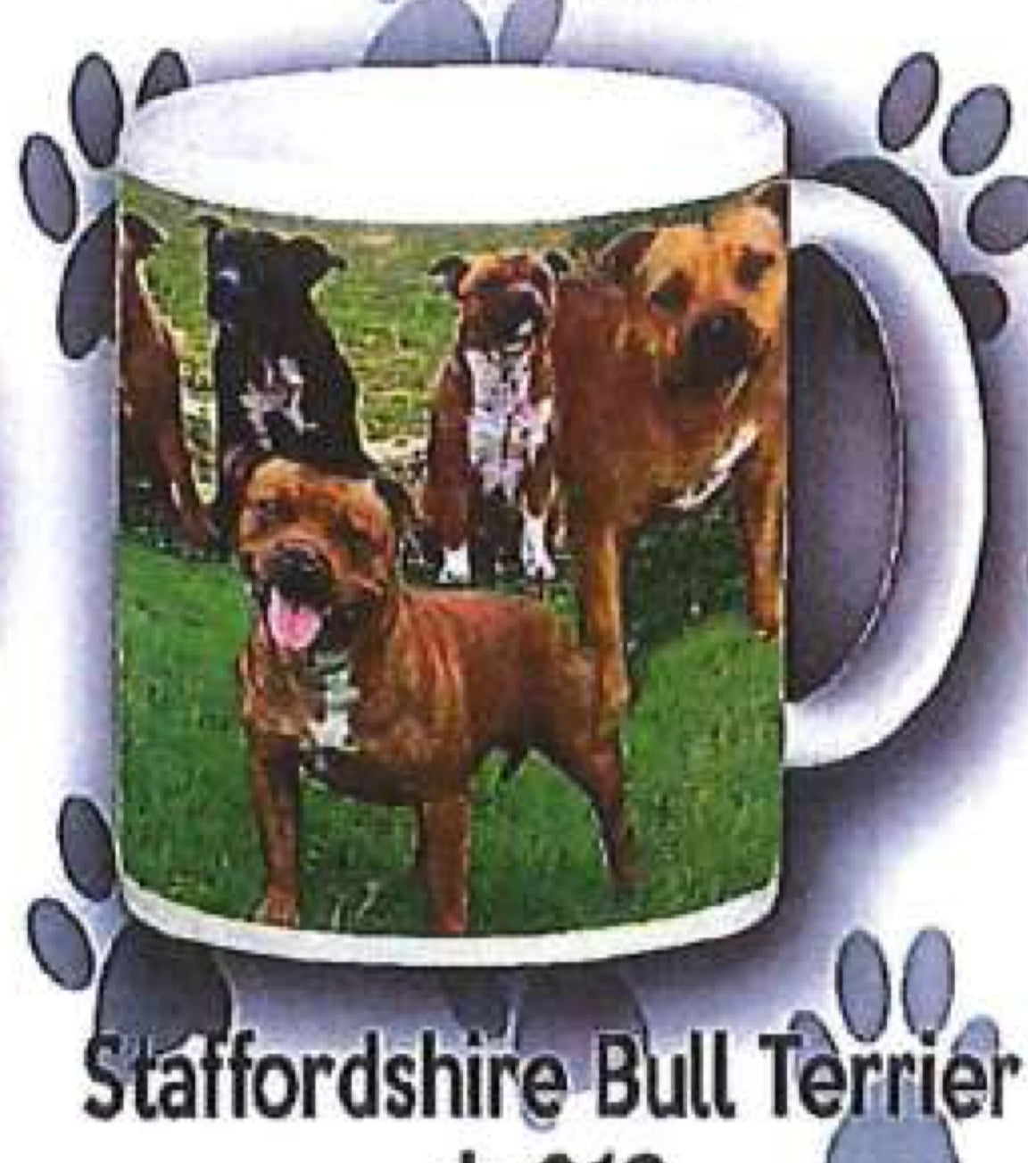 Dog Mug - Staffordshire Bull Terrier