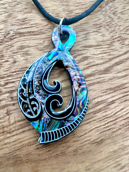 Maori pikorua twist necklace