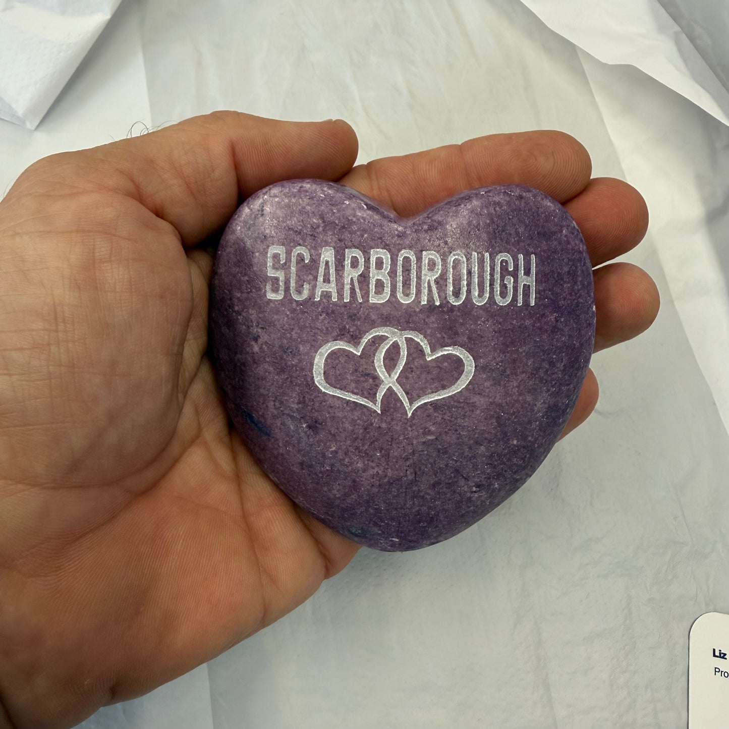 Scarborough Large Heart Shape Pebble