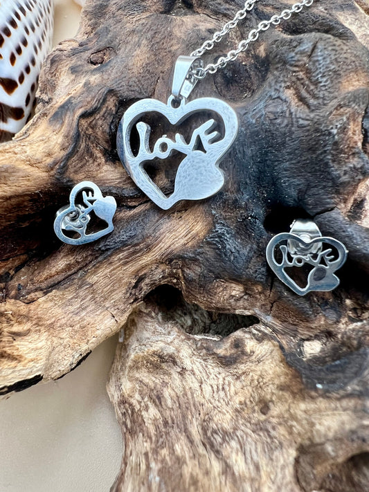 Love heart set