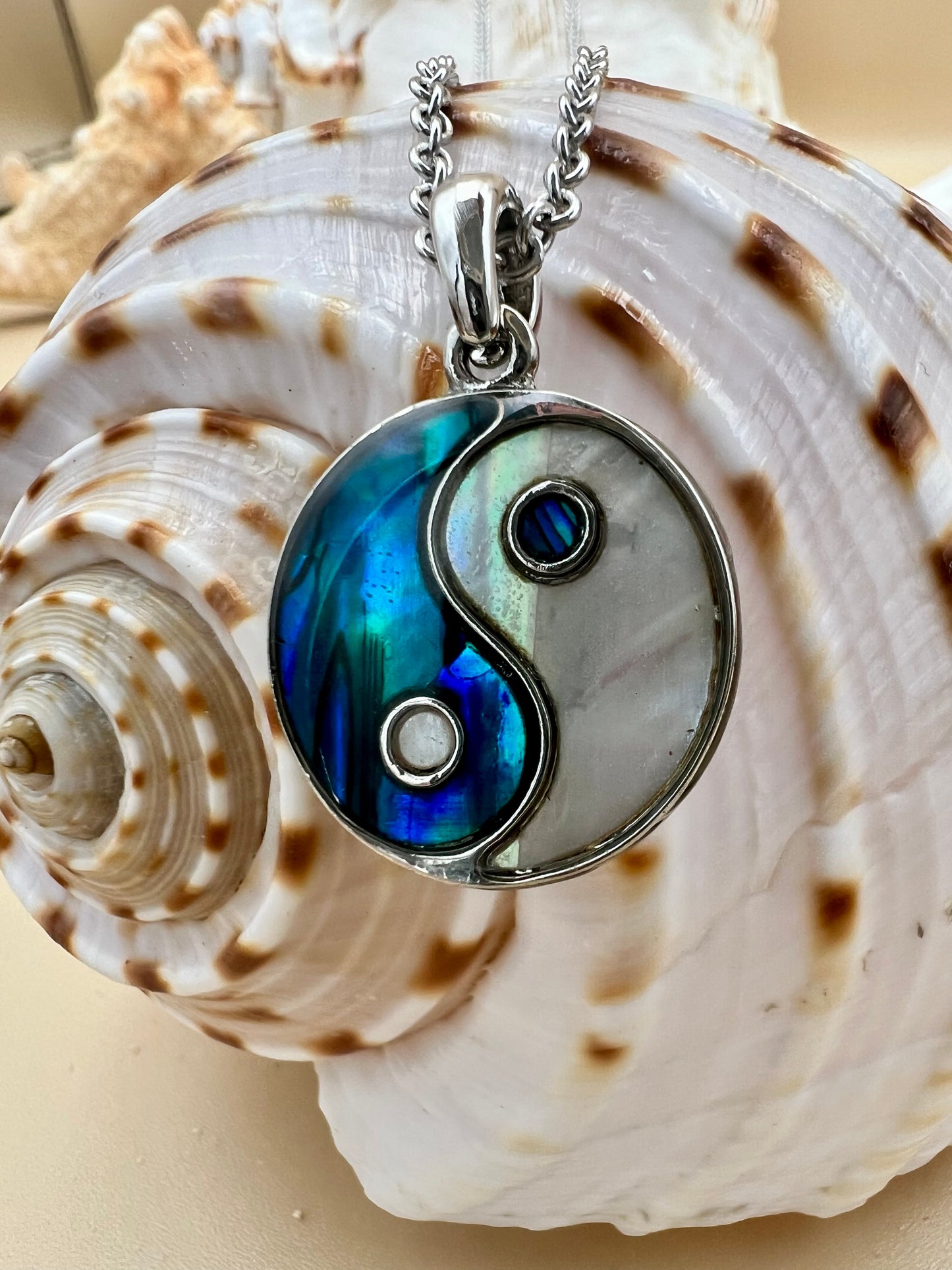 Yin yang necklace