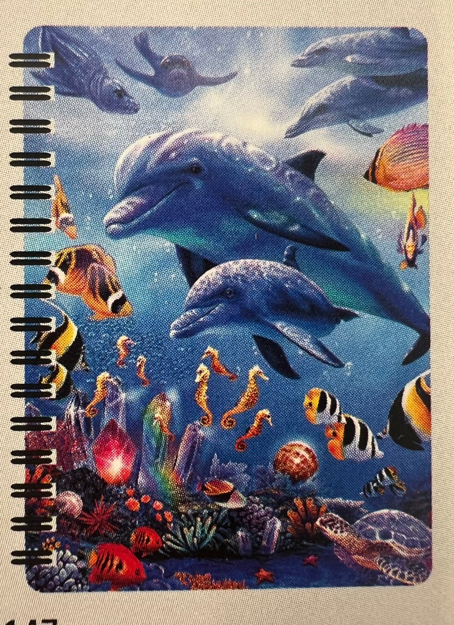 3D Jotter - Seahorse Kingdom