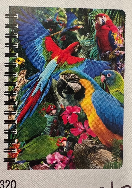 3D Jotter - Parrot Pandemonia