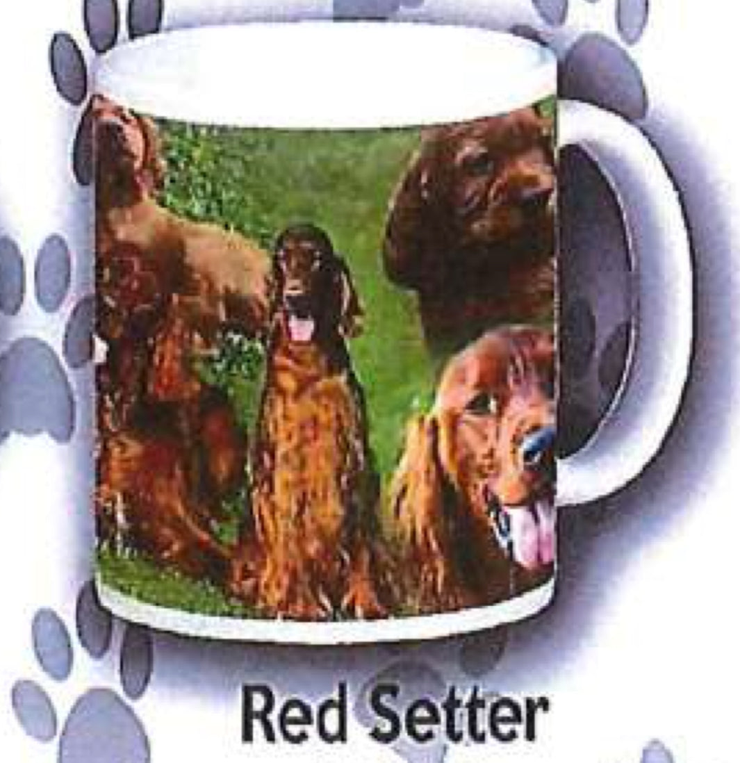 Dog Mug - Red Setter