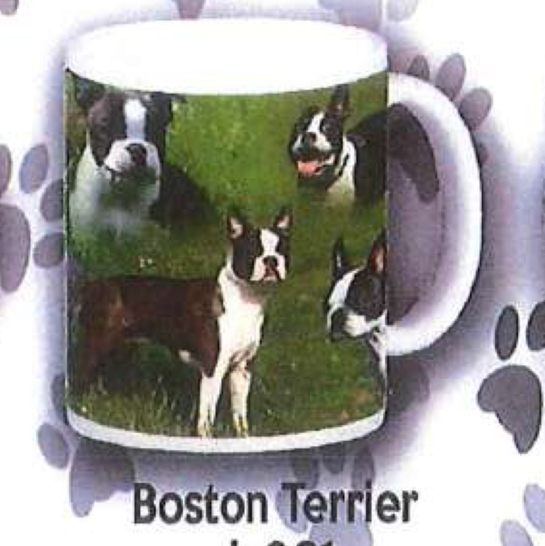 Dog Mug - Boston Terrier