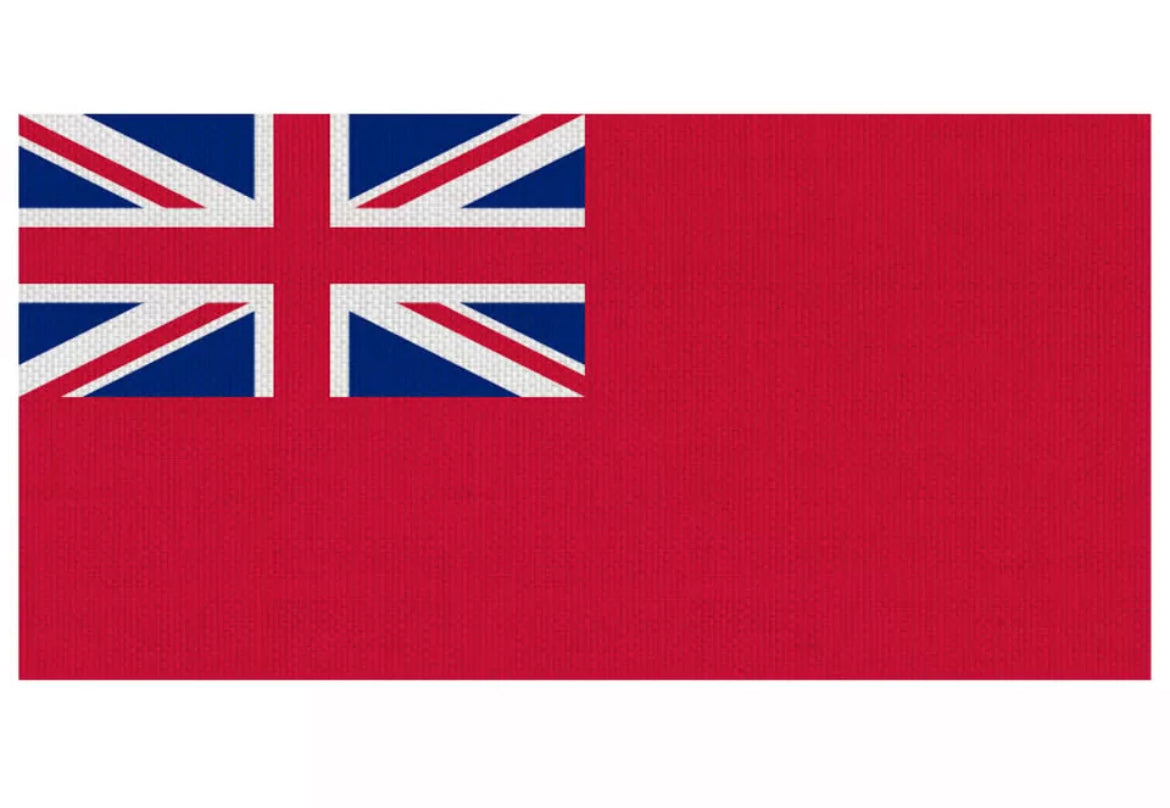 Red Ensign Flag 3”x2”