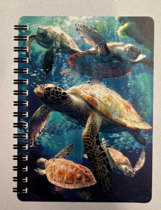 3D Jotter - Sea Turtles