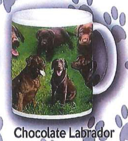 Dog Mug - Chocolate Labrador